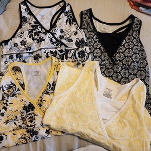 4 Danskin Athletic Tops NWOT